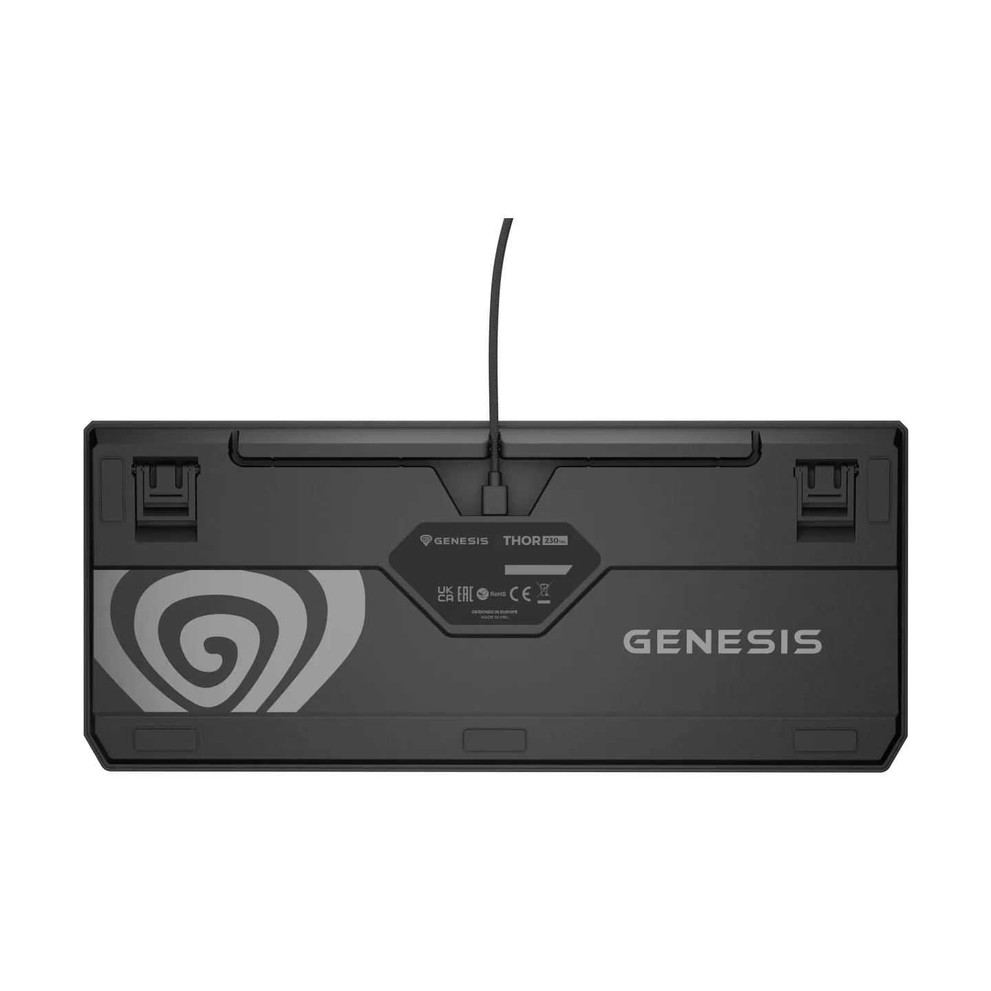 Genesis THOR 230 | Mechanical Gaming Keyboard | Wired | US | Outemu Red | Black