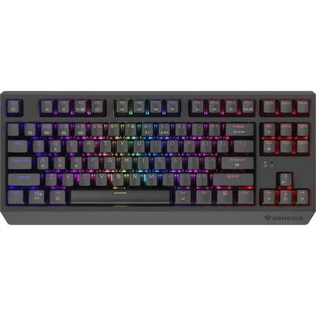 Genesis | THOR 230 | Mechanical Gaming Keyboard | Wireless | US | Outemu Red | Black