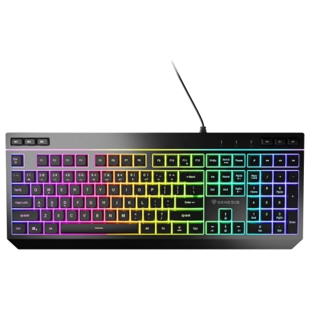 Genesis | Rhod 530 | Membrane Gaming Keyboard | Wired | US | Black