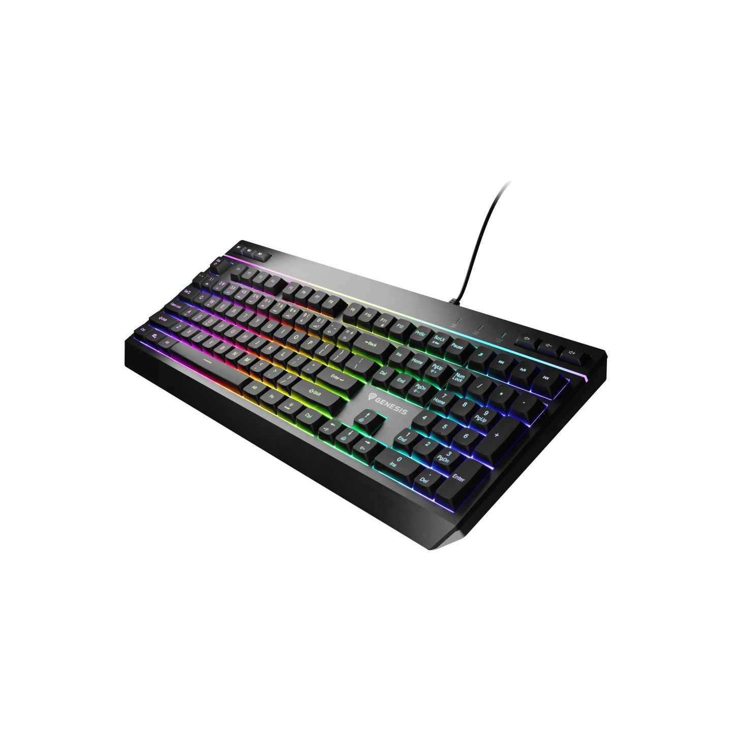 Genesis | Rhod 530 | Membrane Gaming Keyboard | Wired | US | Black