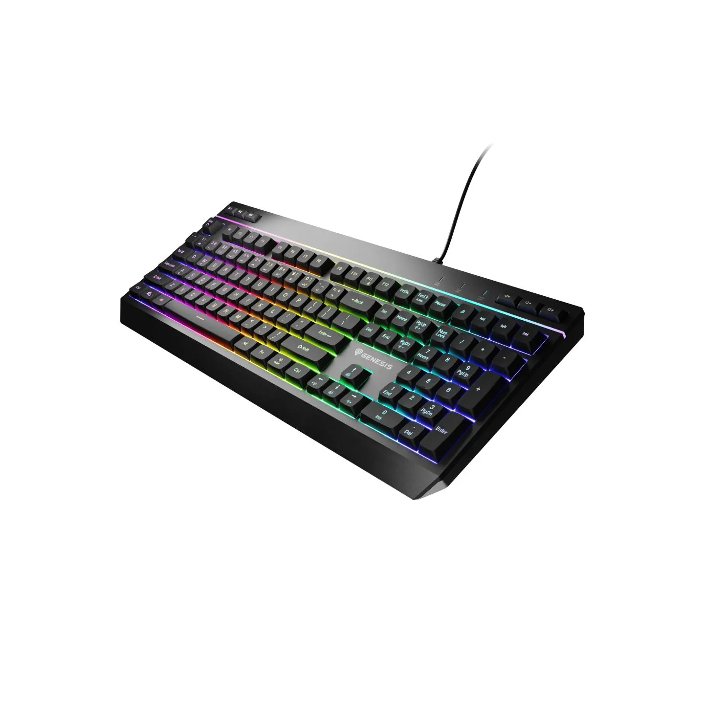 Genesis | Rhod 530 | Membrane Gaming Keyboard | Wired | US | Black