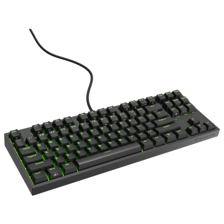Genesis | THOR 404 TKL | Mechanical Gaming Keyboard | Wired | US | Gateron Yellow Pro | Black | RGB