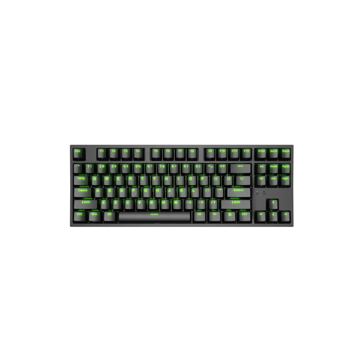 Genesis | THOR 404 TKL | Mechanical Gaming Keyboard | Wired | US | Gateron Yellow Pro | Black | RGB