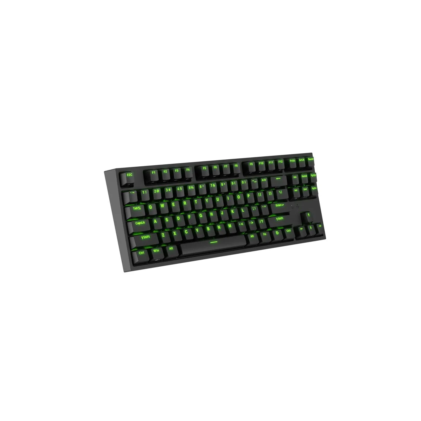 Genesis | THOR 404 TKL | Mechanical Gaming Keyboard | Wired | US | Gateron Yellow Pro | Black | RGB