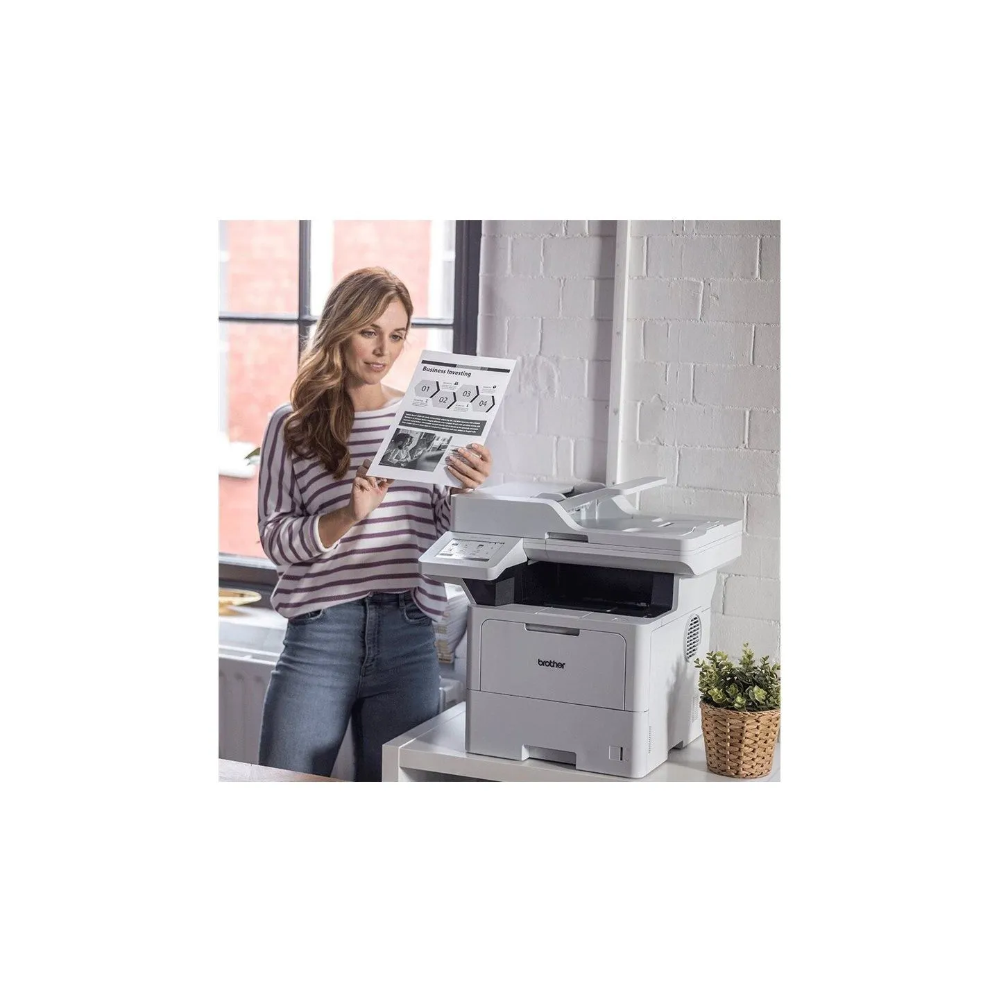 Brother | All-In-One | MFC-L6710DW | Laser | Mono | Multicunction Printer | A4 | Wi-Fi | Grey