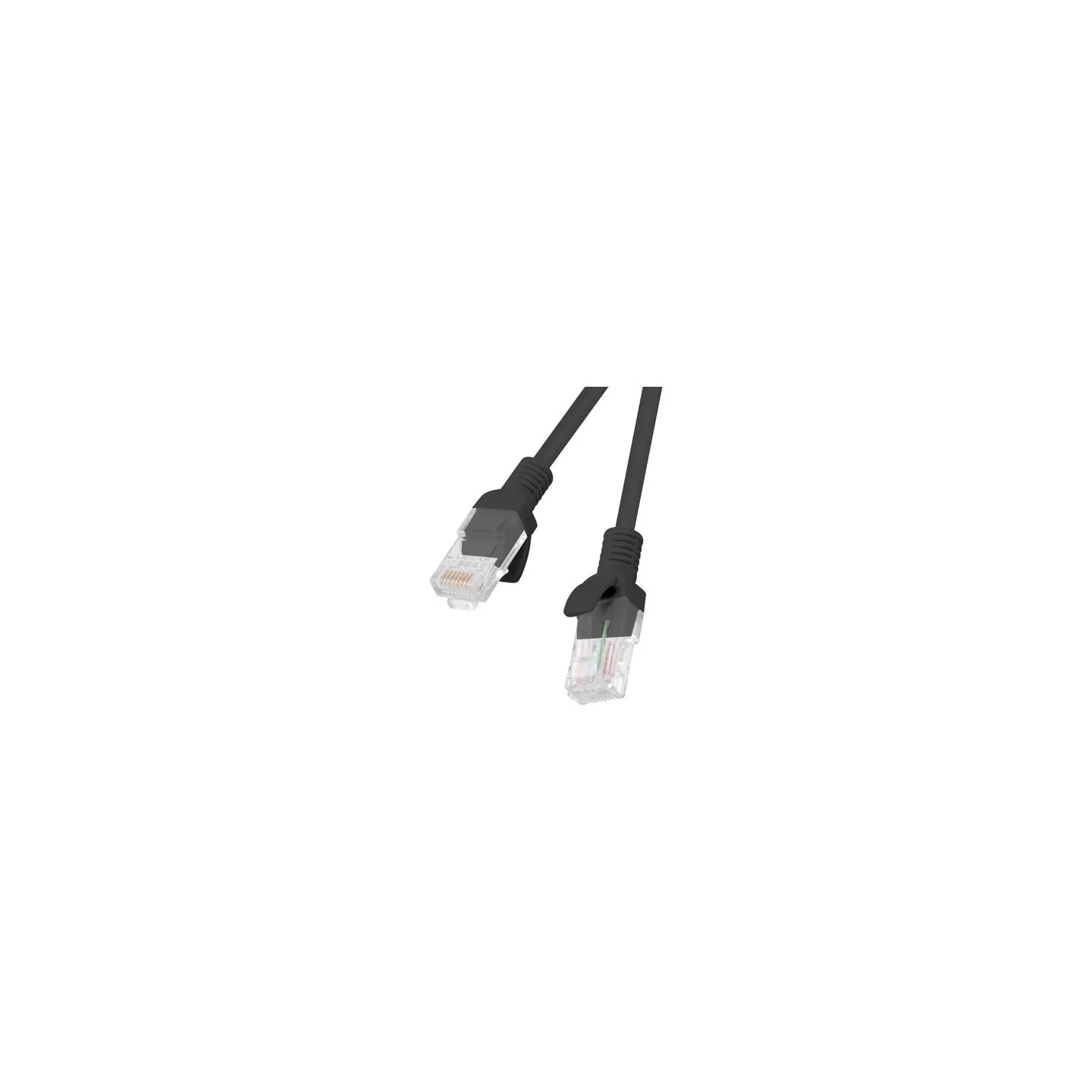 Lanberg | Patchcord CAT.5E UTP | PCU5-10CC-0500-BK | 5 m | Black