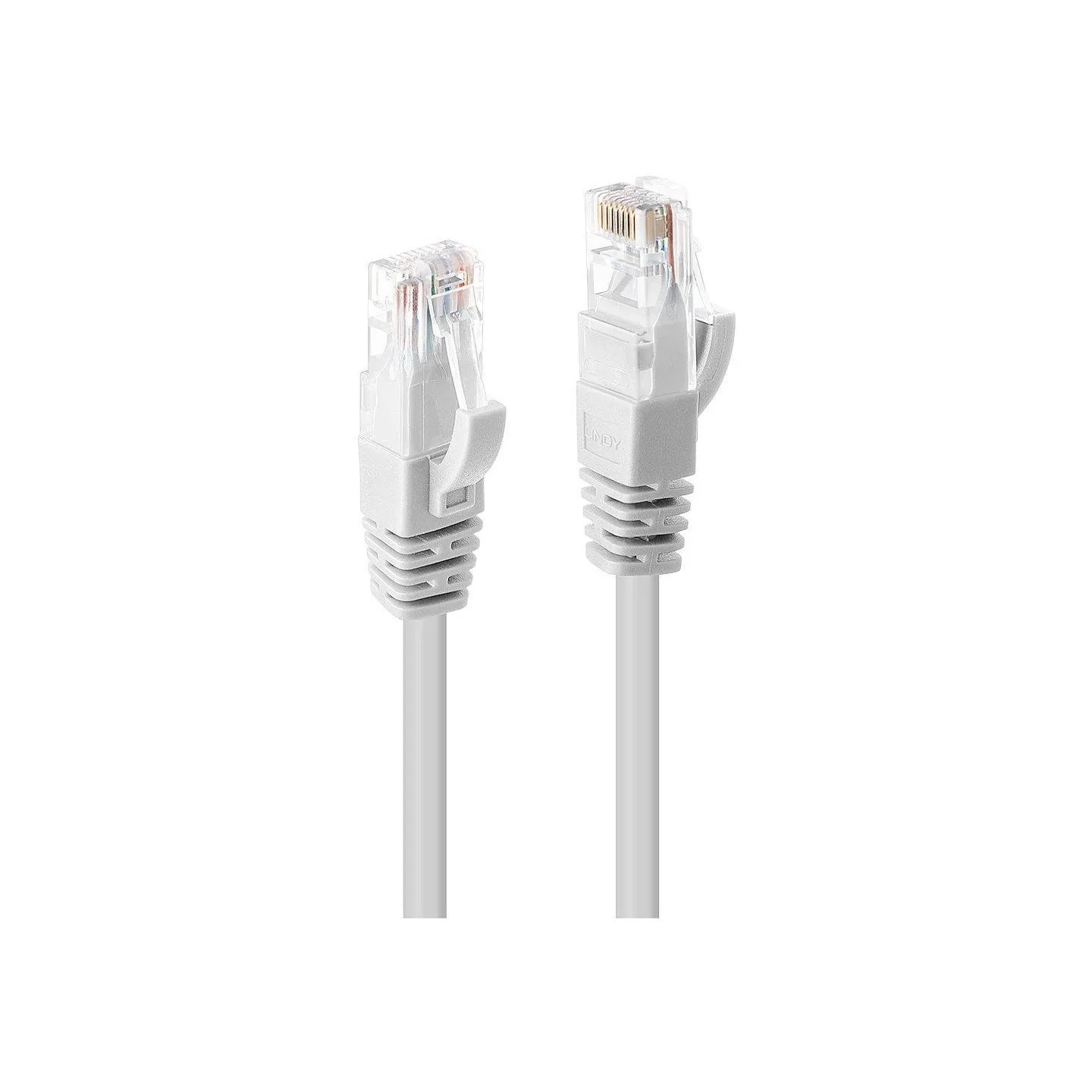 Lindy CABLE CAT6 U/UTP 0.5M/WHITE 48091 LINDY