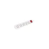 Lanberg Cable Power Strip, 5X French Outlets with Switch, Quality-Grade Copper, 1.5 m | PS1-05E-0150-W
