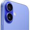 Apple | iPhone 16 | Ultramarine | 6.1 " | 2556 x 1179 pixels | OLED | A18 | Internal RAM 8 GB | 128 GB | Dual SIM | Nano SIM | 5