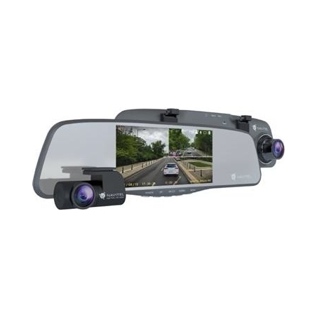 Navitel | Smart rearview mirror equipped with a DVR | MR255NV | IPS display 5''; 960x480 | Maps included
