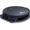Ecovacs Robot Vacuum Cleaner | DEEBOT X12 OmniCyclone | Wet&Dry | Li-Ion | 4000 mAh | Dust capacity 0.25 L | 22000 Pa | Gray