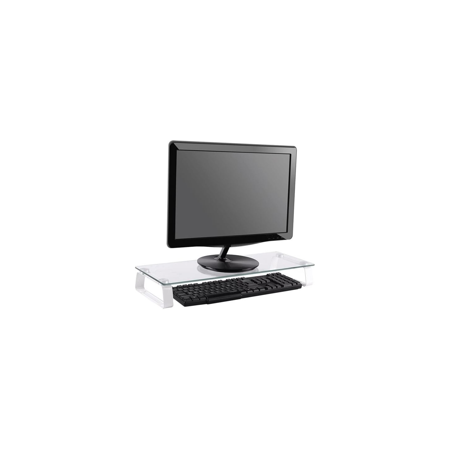Logilink BP0027 Tabletop monitor riser, glass | Logilink