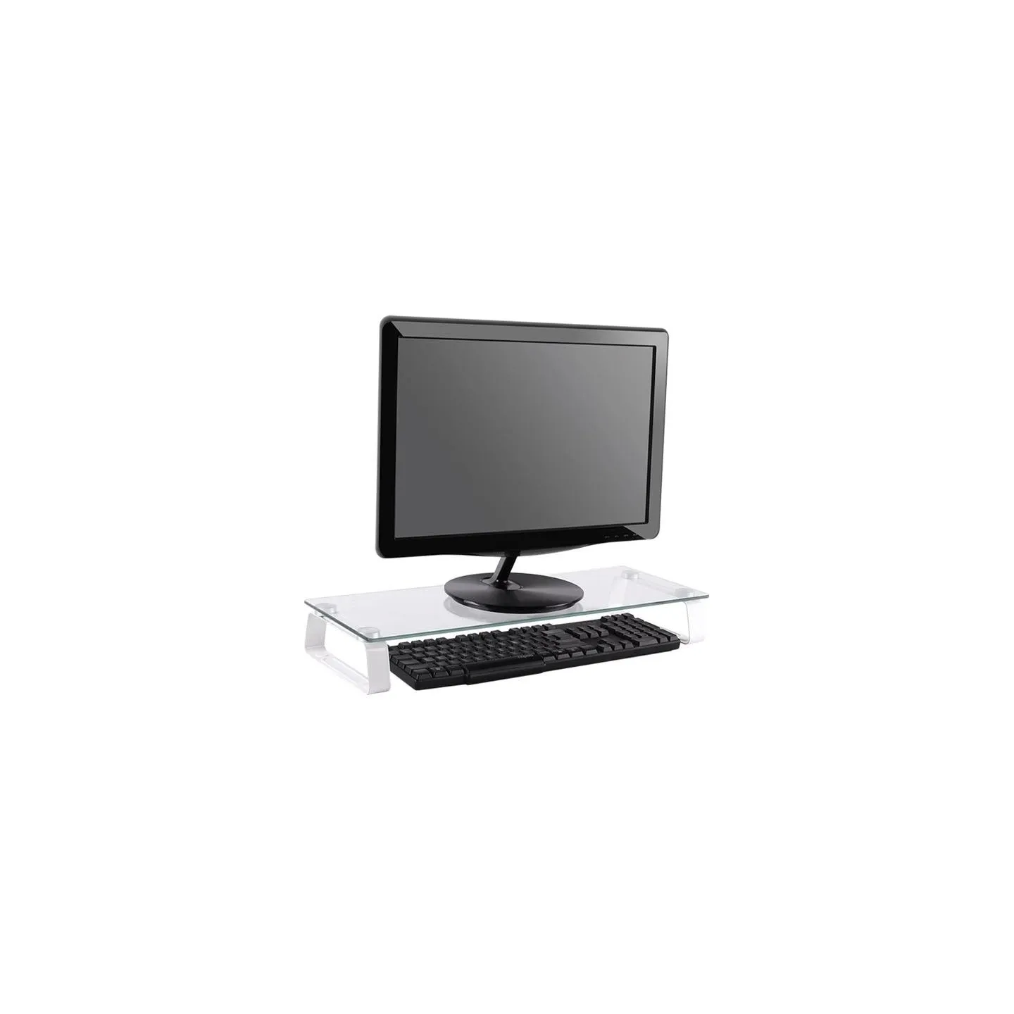 Logilink BP0027 Tabletop monitor riser, glass | Logilink