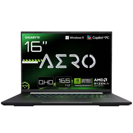 Gigabyte AERO X16 Gaming 1TH | Space Gray | 16 " | IPS | WQXGA | 2560 x 1600 pixels | 165 Hz | Anti-glare | AMD Ryzen AI 7 | 350