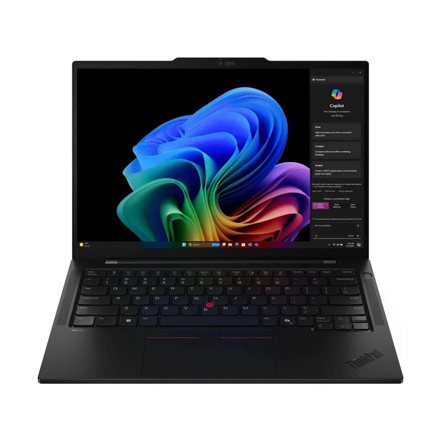 Lenovo ThinkPad T14s G6 Intel | Black | 14 " | IPS | WUXGA | 1920 x 1200 pixels | Anti-glare | Intel Core Ultra 7 | 258V | 32 GB