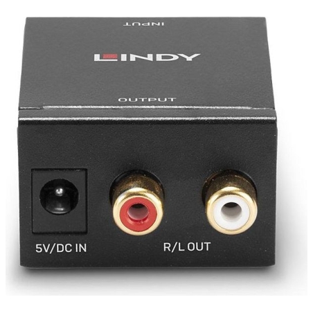 Lindy I/O CONVERTER TOSLINK&COAXIAL/TO PHONO DAC 70368 LINDY
