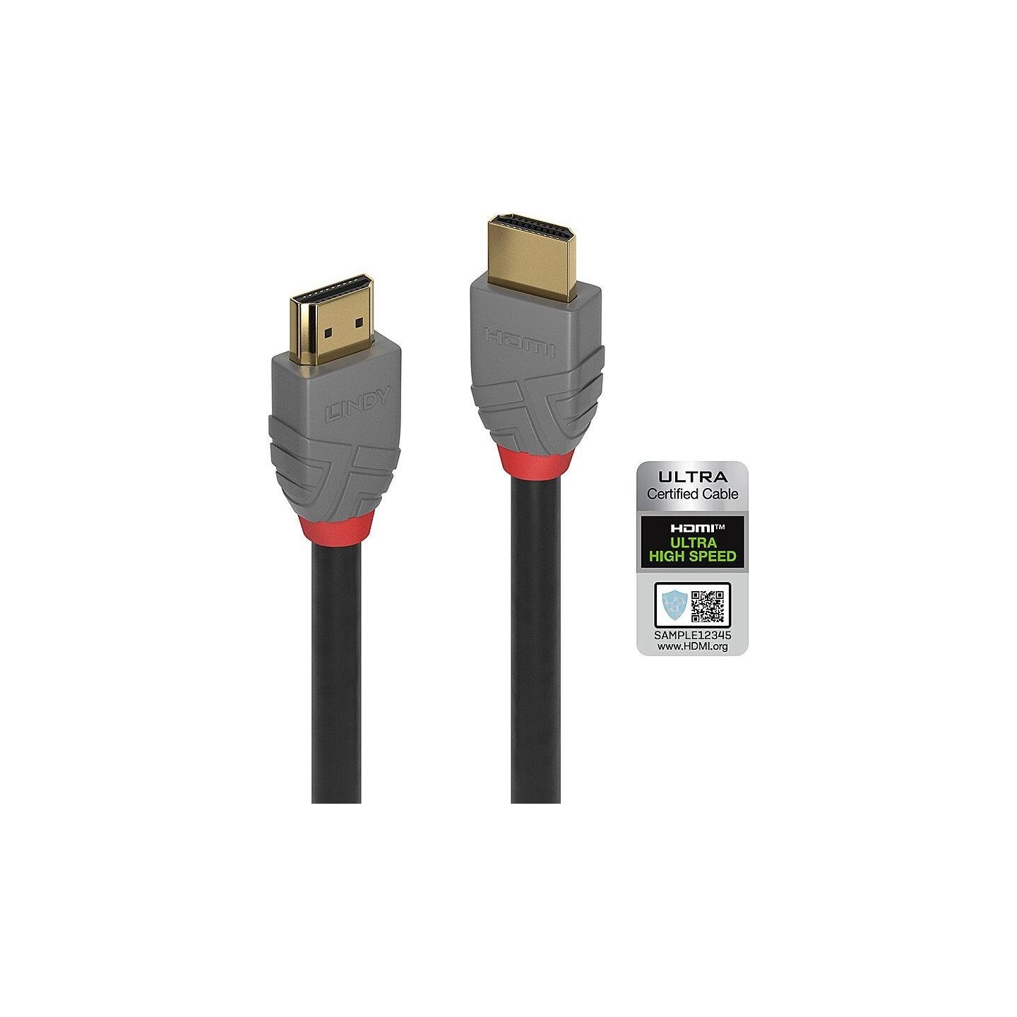 Lindy CABLE HDMI-HDMI 2M/ANTHRA 36953 LINDY