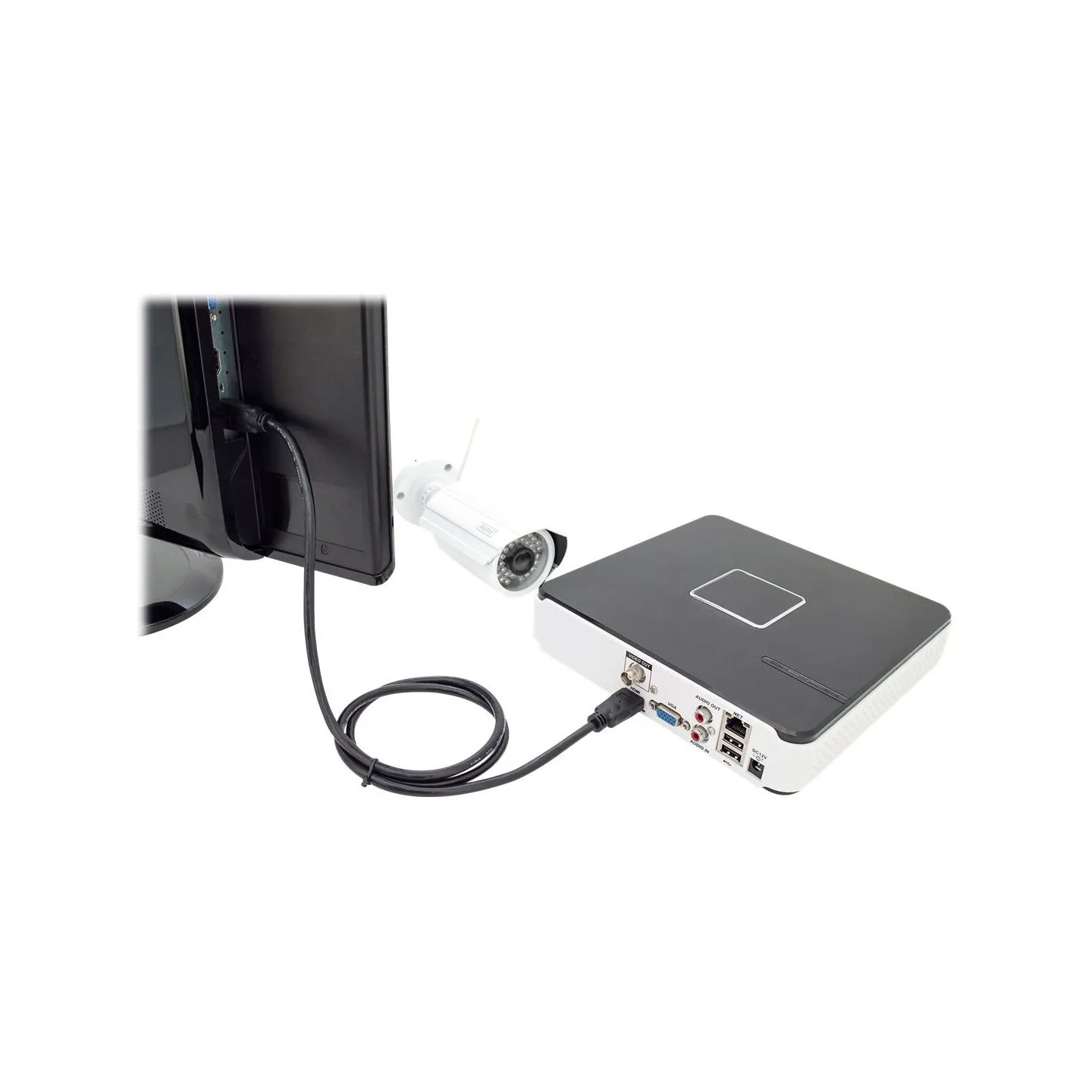 Digitus HDMI High Speed with Ethernet Connection Cable | DB-330123-020-S | 2 m