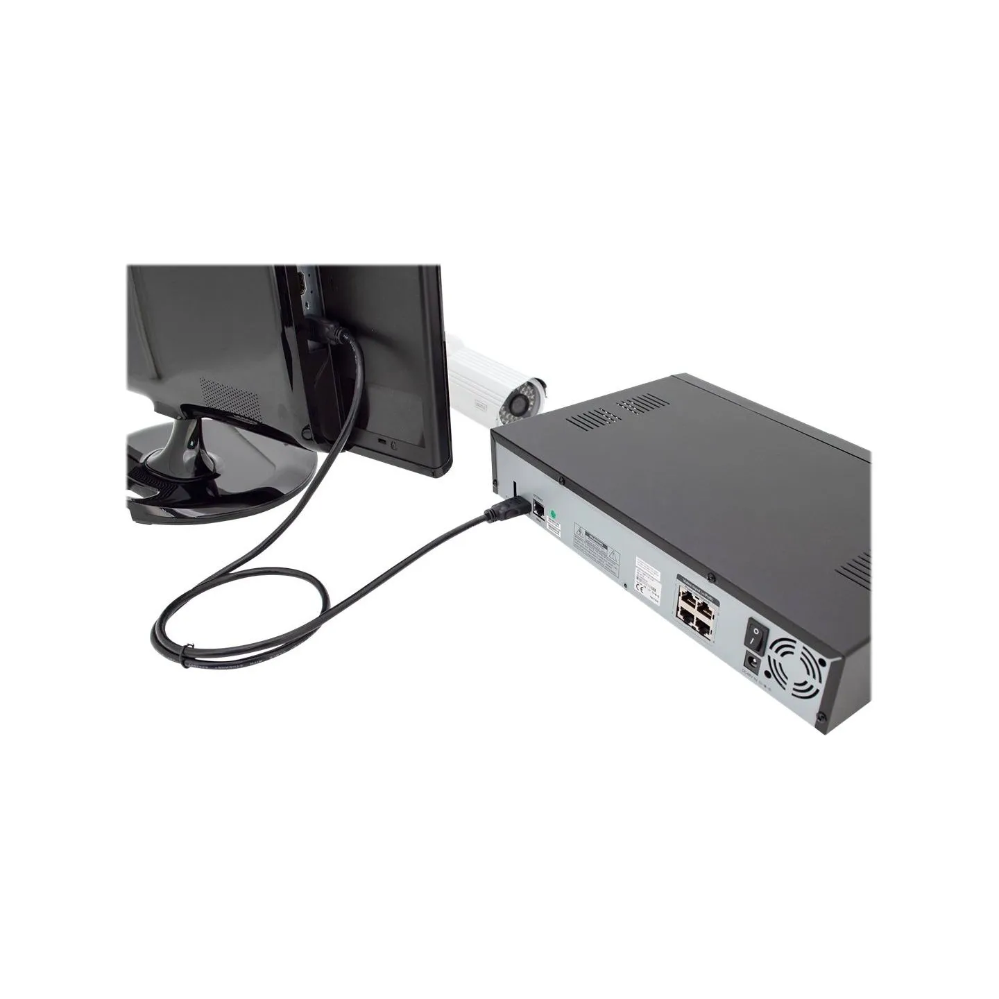 Digitus HDMI High Speed with Ethernet Connection Cable | DB-330123-020-S | 2 m