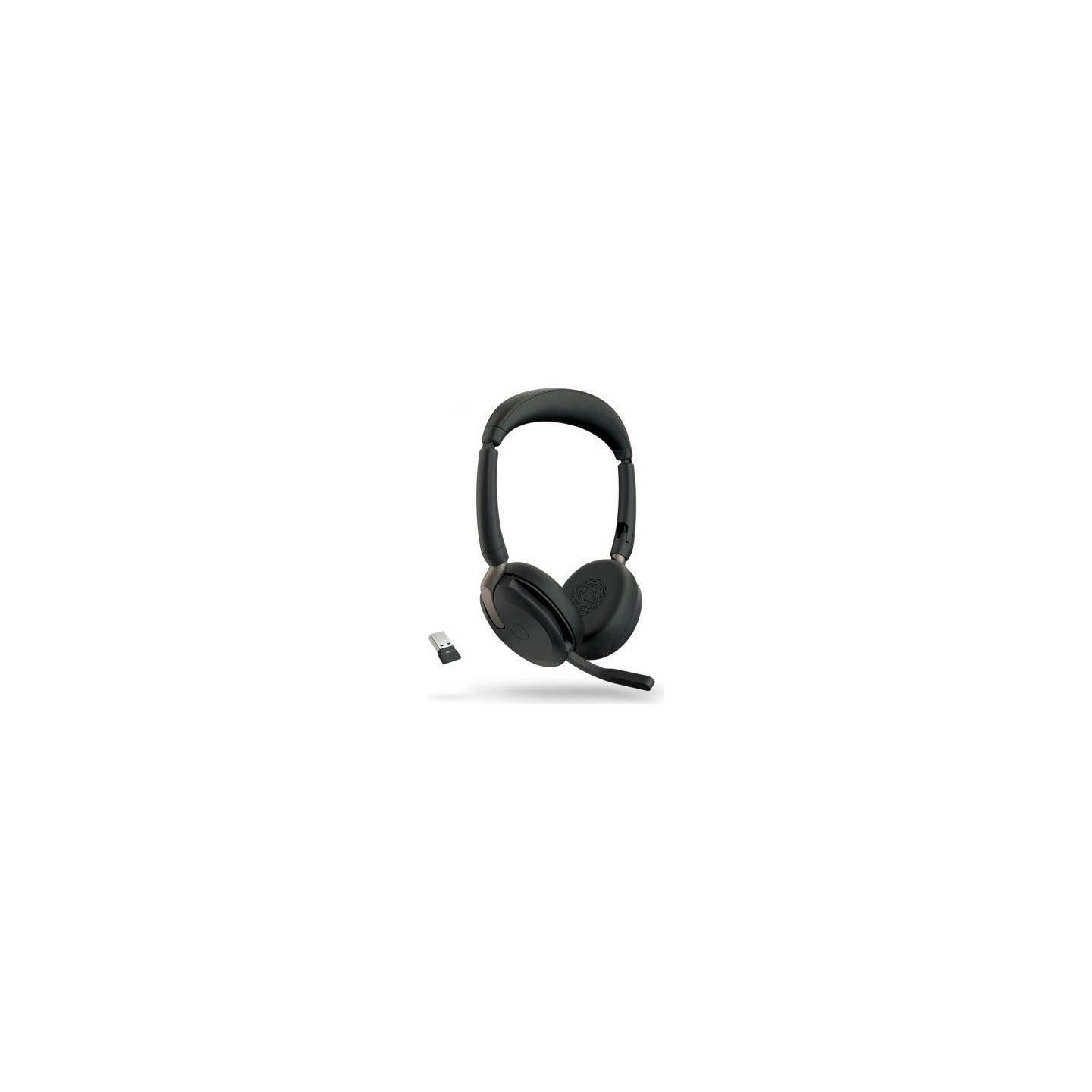 Jabra Headphones Evolve2 65 Flex Link380a UC Stereo Wireless Charger