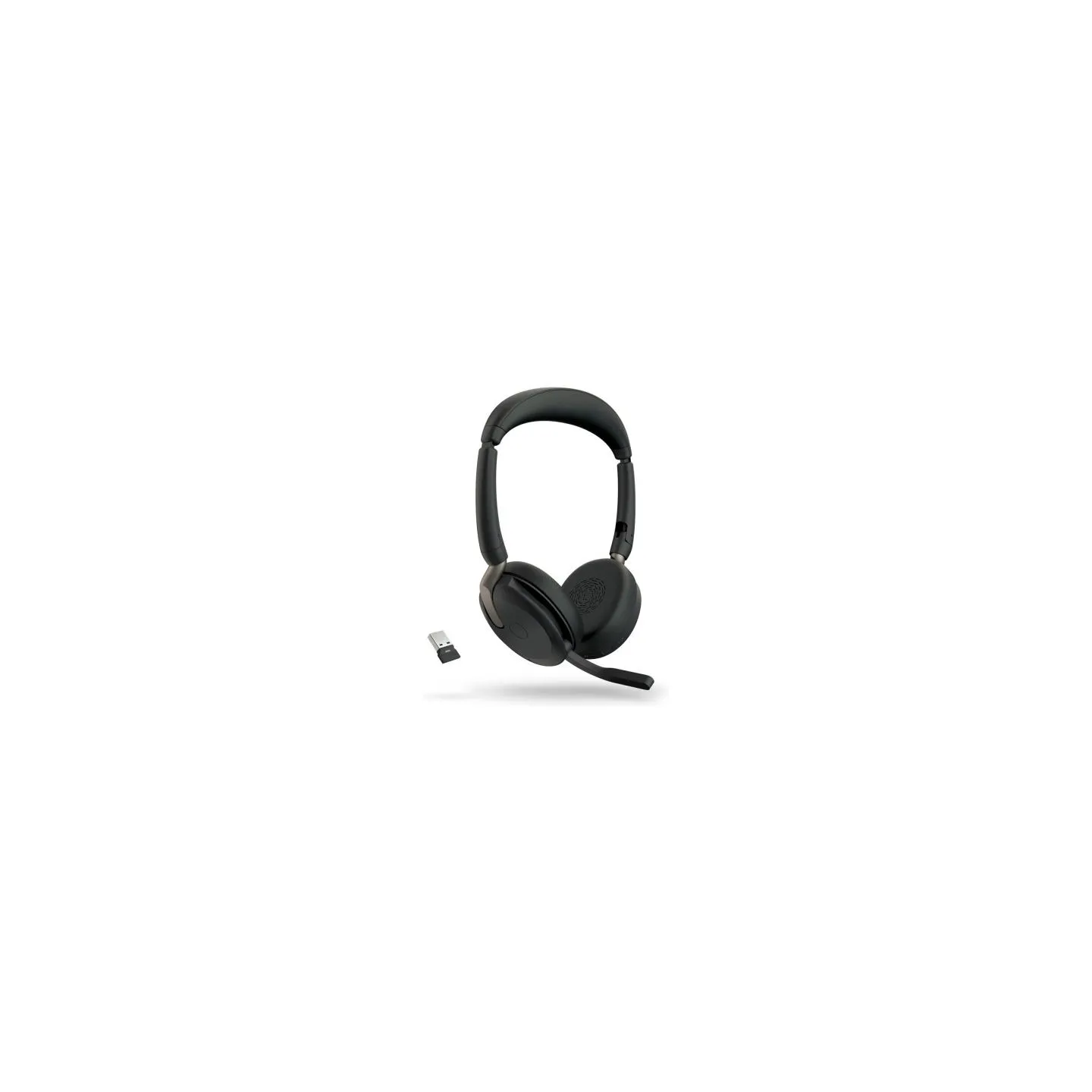 Jabra Headphones Evolve2 65 Flex Link380a UC Stereo Wireless Charger