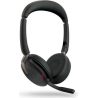 Jabra Headphones Evolve2 65 Flex Link380a UC Stereo Wireless Charger