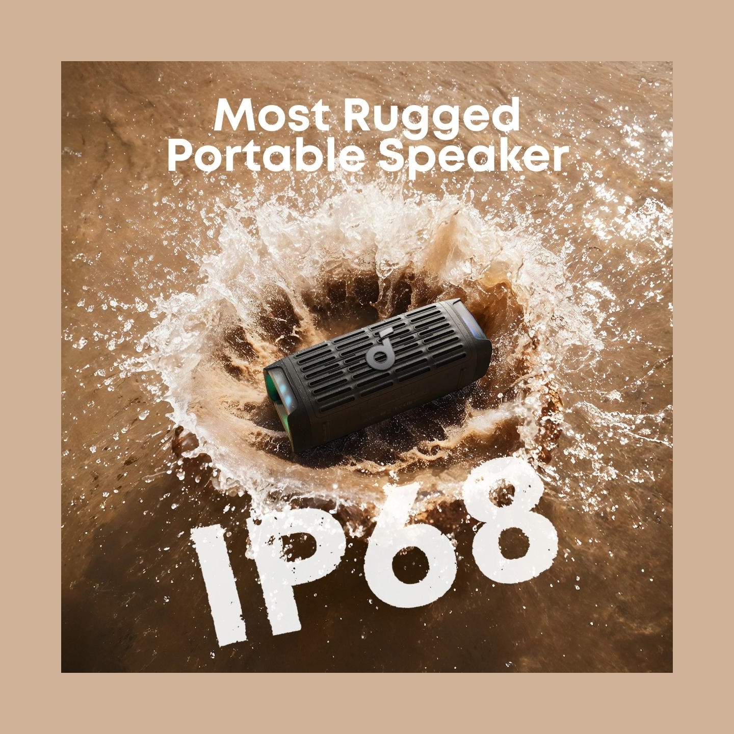 Anker Soundcore Speaker | Boom 3i | 50 W | Waterproof | Bluetooth | Wireless connection | Portable | Black