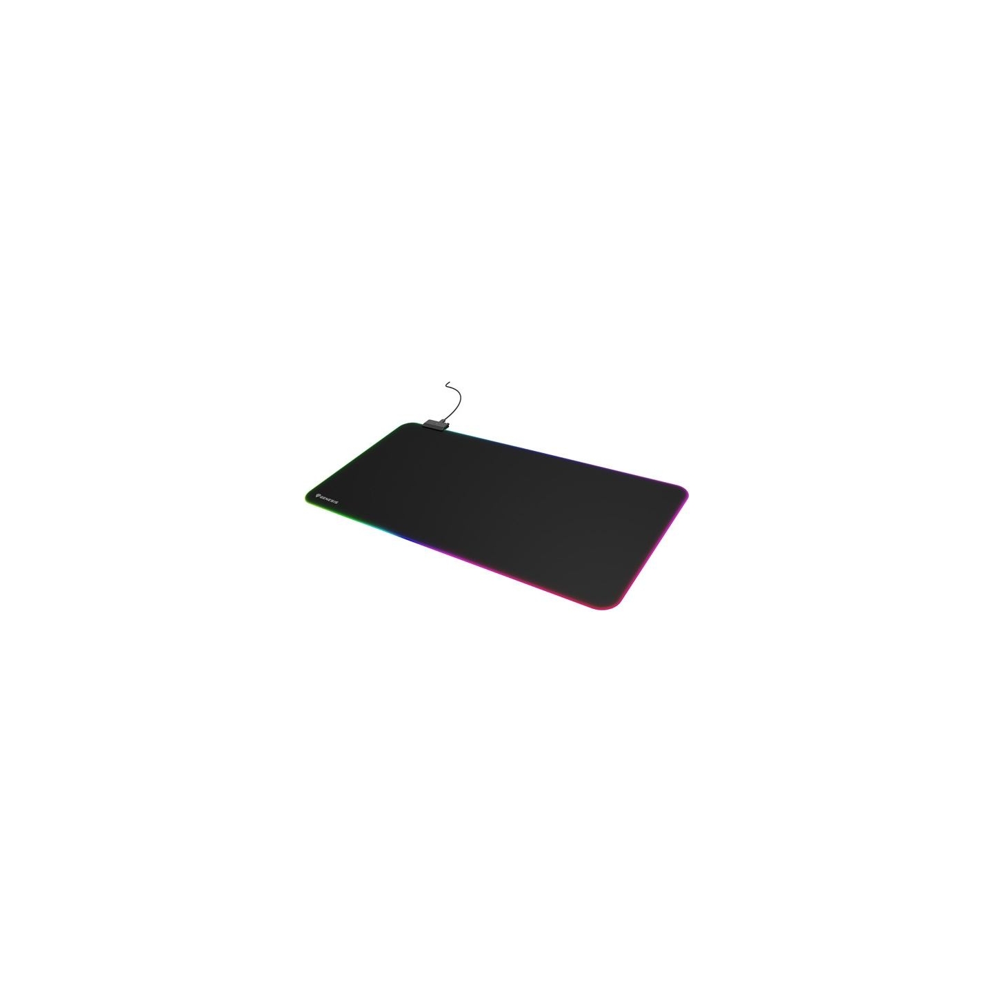 Genesis Mouse Pad | Boron 500 XXL RGB | Mouse pad | 400 x 800 x 4 mm | Black