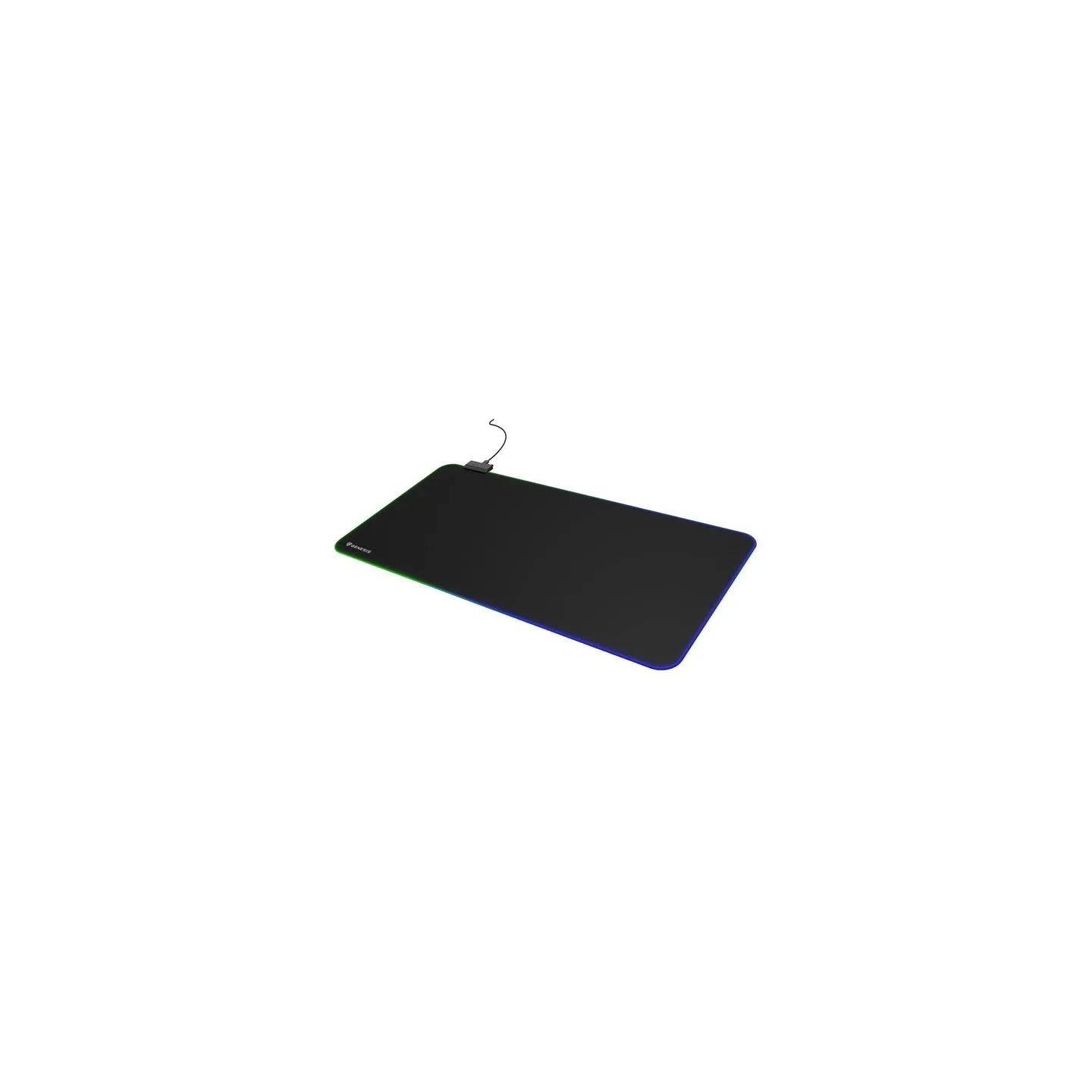 Genesis Mouse Pad | Boron 500 XXL RGB | Mouse pad | 400 x 800 x 4 mm | Black