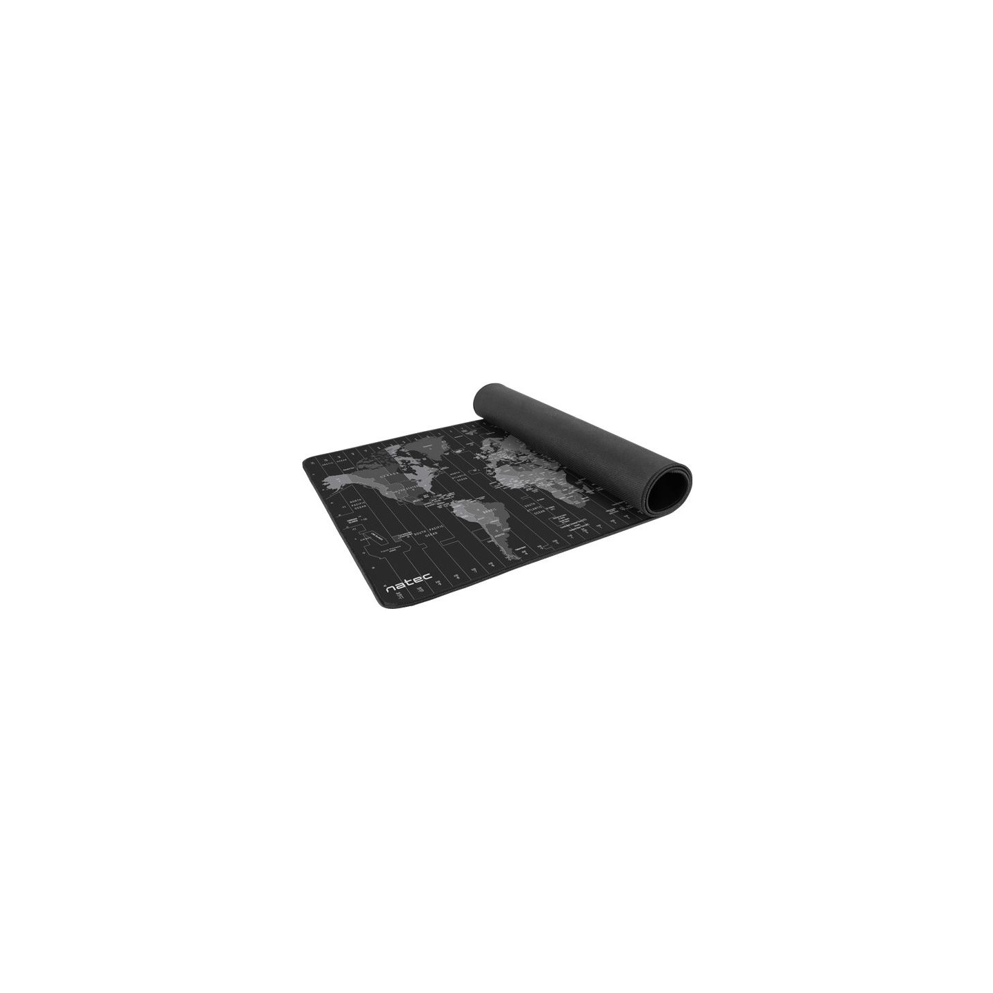 Natec | Mouse Pad Maxi | Time Zone Map