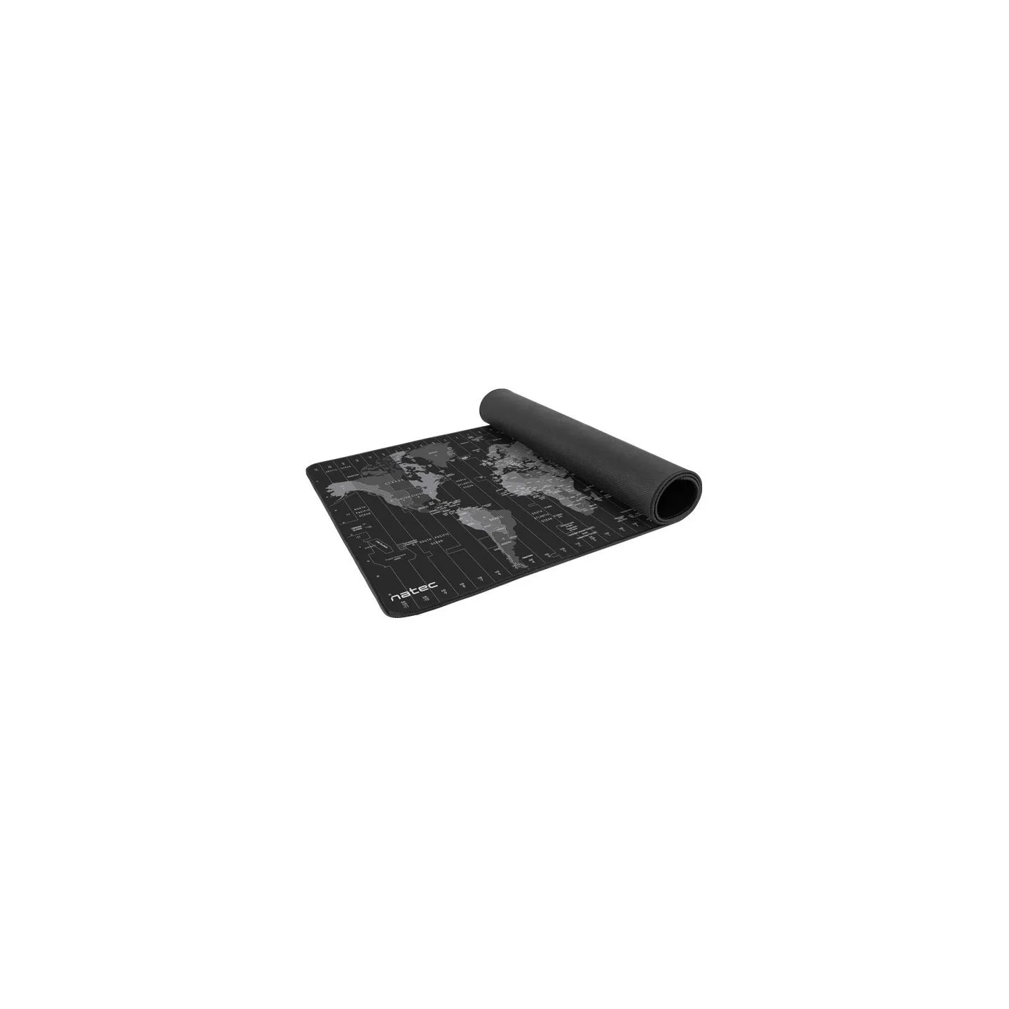 Natec | Mouse Pad Maxi | Time Zone Map