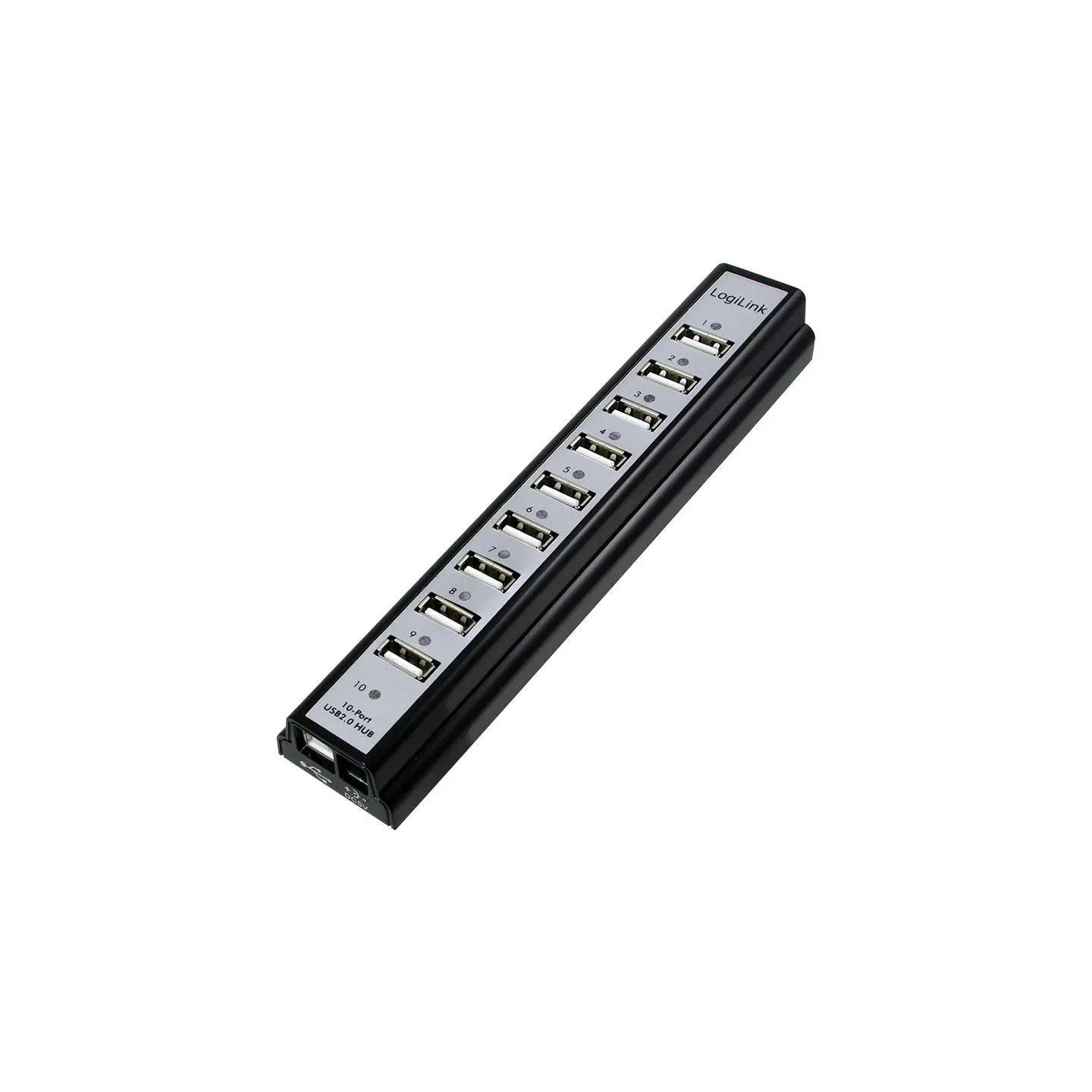 Logilink | USB 2.0 Hub-10 port whit power adapter