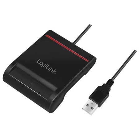 Logilink | USB 2.0 card reader, for smart ID | CR0047 | Card Reader