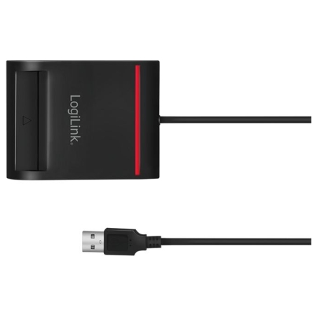 Logilink | USB 2.0 card reader, for smart ID | CR0047 | Card Reader
