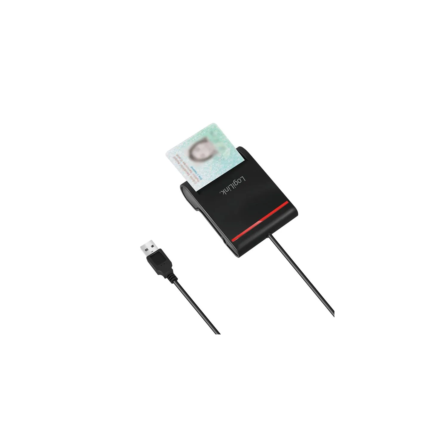 Logilink | USB 2.0 card reader, for smart ID | CR0047 | Card Reader