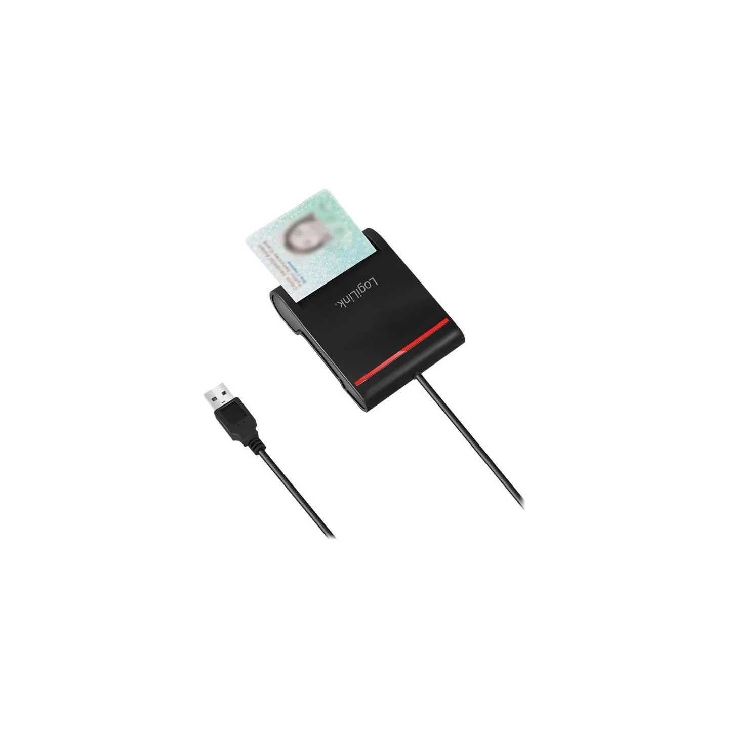 Logilink | USB 2.0 card reader, for smart ID | CR0047 | Card Reader