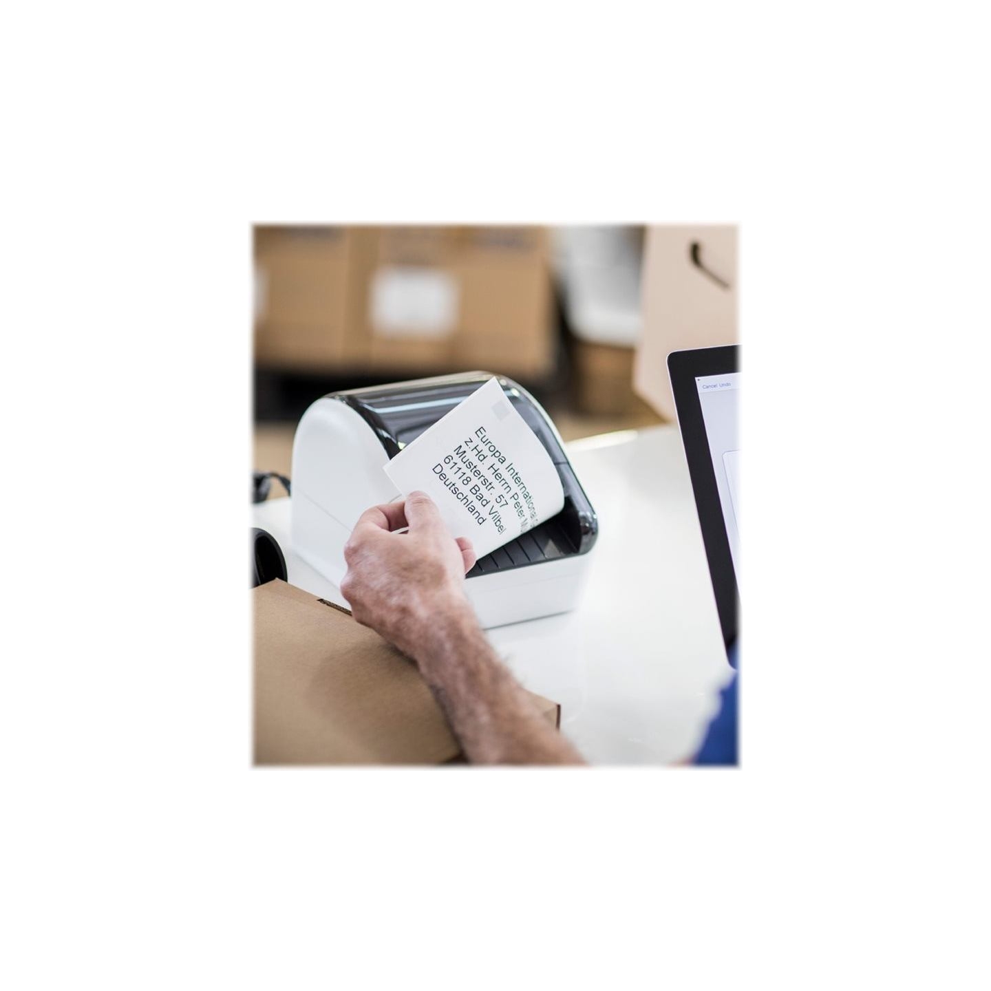 Brother QL-1100C DESKTOP LABEL THERMO PRINTER, USB, 10.36CM