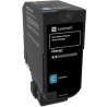 Lexmark Lexmark High Capacity Cyan Return Programme 84C2HC0 Toner Cartridge | Lexmark Cyan