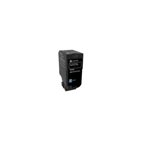 Lexmark Lexmark High Capacity Cyan Return Programme 84C2HC0 Toner Cartridge | Lexmark Cyan