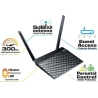 Asus | Router | RT-N12E | 802.11n | 300 Mbit/s | 10/100 Mbit/s | Ethernet LAN (RJ-45) ports 4 | Mesh Support No | MU-MiMO No | N