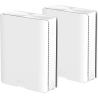 Asus | Quad Band WiFi 7 Mesh Router | ZenWiFi BQ16 | 802.11be | UP to 25000 Mbit/s | Ethernet LAN (RJ-45) ports 5 | Mesh Support