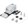 Lanberg Closed-loop thermostat 10A for rack cabinets with 19" ear and terminal block | AK-1505-S | Gray