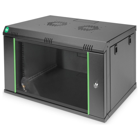 Digitus Wall Mounting Cabinets Dynamic Basic Series | DN-19 07-U-EC-SW | 38.9 x 60 x 45 cm | Black