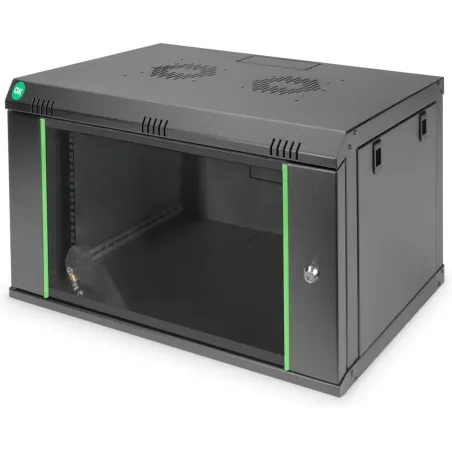 Digitus Wall Mounting Cabinets Dynamic Basic Series | DN-19 07-U-EC-SW | 38.9 x 60 x 45 cm | Black