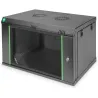 Digitus Wall Mounting Cabinets Dynamic Basic Series | DN-19 07-U-EC-SW | 38.9 x 60 x 45 cm | Black