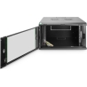 Digitus Wall Mounting Cabinets Dynamic Basic Series | DN-19 07-U-EC-SW | 38.9 x 60 x 45 cm | Black