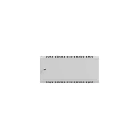 Lanberg Wall mounted installation cabinet 19" 4U 600X450 | WF01-6404-00S | Gray