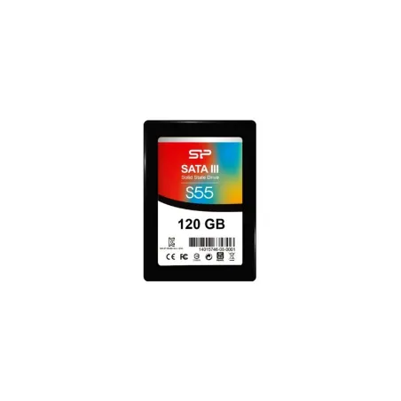 Silicon Power | Slim S55 | 120 GB | Solid-state drive interface SATA | Read speed 550 MB/s | Write speed 420 MB/s