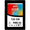 Silicon Power | Slim S55 | 120 GB | Solid-state drive interface SATA | Read speed 550 MB/s | Write speed 420 MB/s