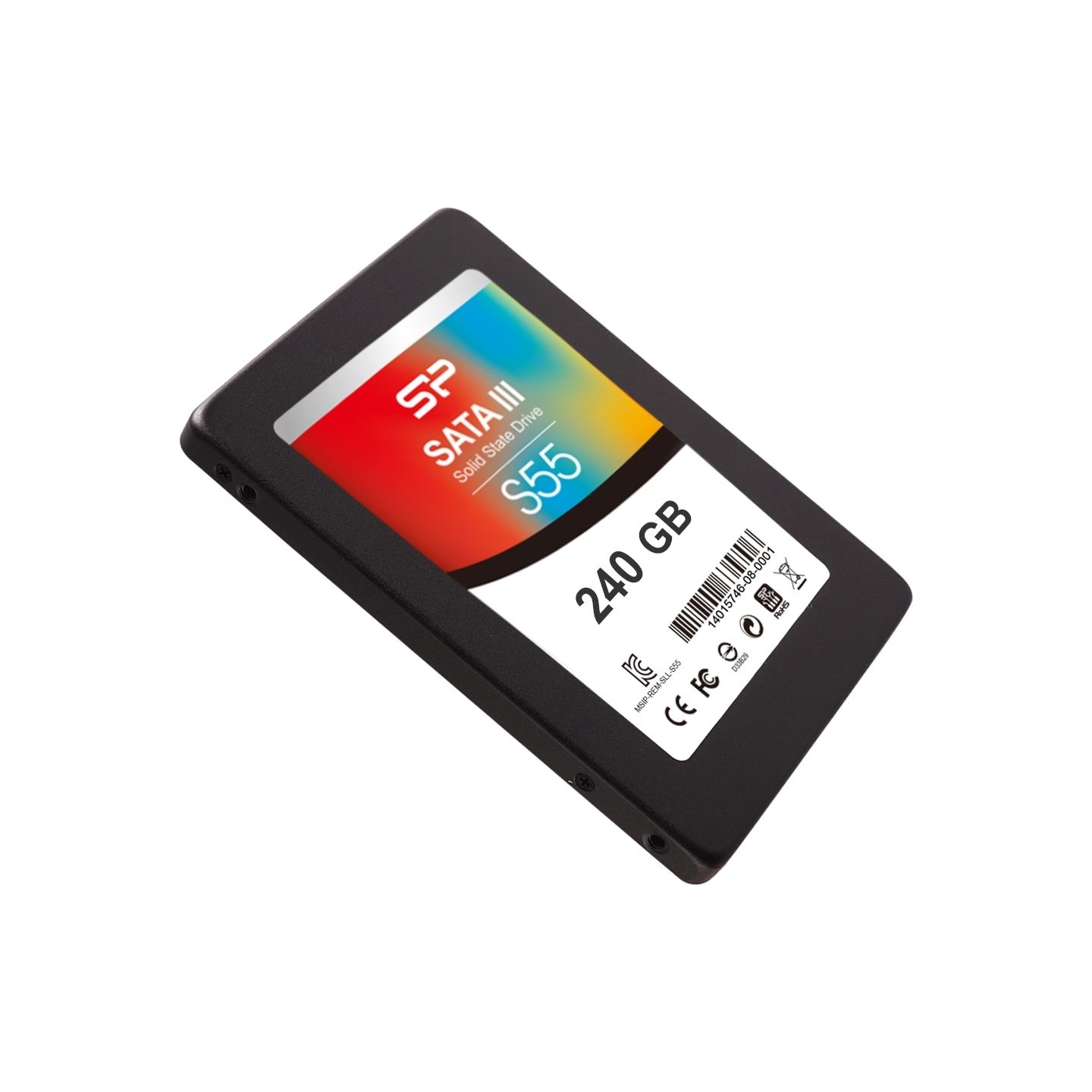 Silicon Power | Slim S55 | 240 GB | Solid-state drive interface SATA | Read speed 550 MB/s | Write speed 450 MB/s